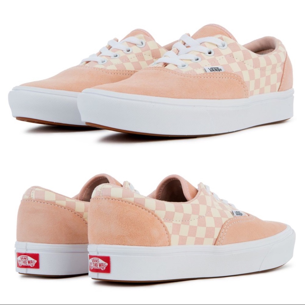 NEW vans comfycrush era pink checkerboard 6 / 6.5 - Picture 2 of 14